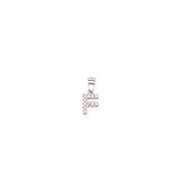 Charm Amen Donna Letterami in Argento Zircone L-F - L-F
